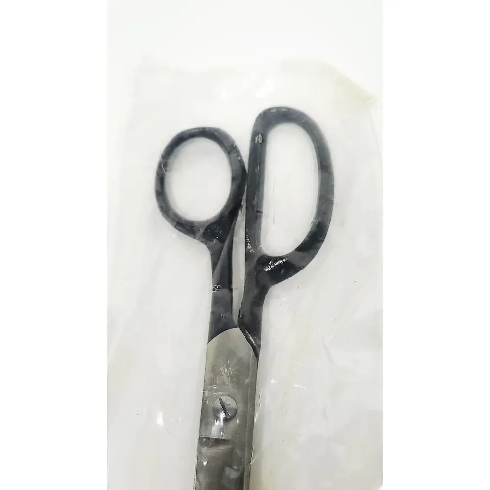 Vintage Industrial Dressmaker Fabric Shears 8 In Sealed Plastic